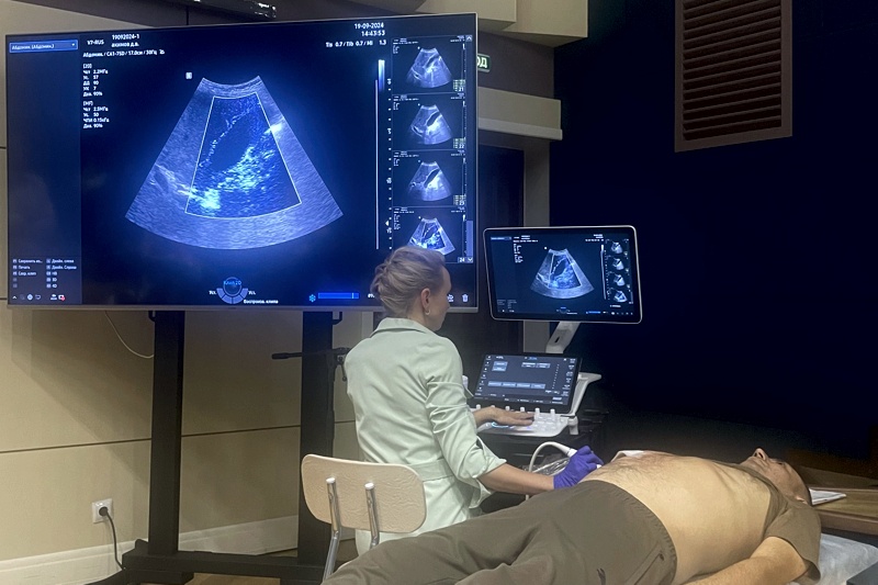 Наталья Николаевна Ветшева - мастер-класс исследования органов брюшной полости на УЗ сканере V7 (Samsung Medison)